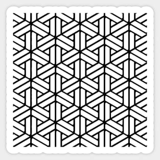 japanese Shoji kumiko Pattern Sticker